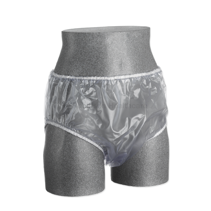 Plastic Waterproof Incontinence Pants Extra Large (46 52