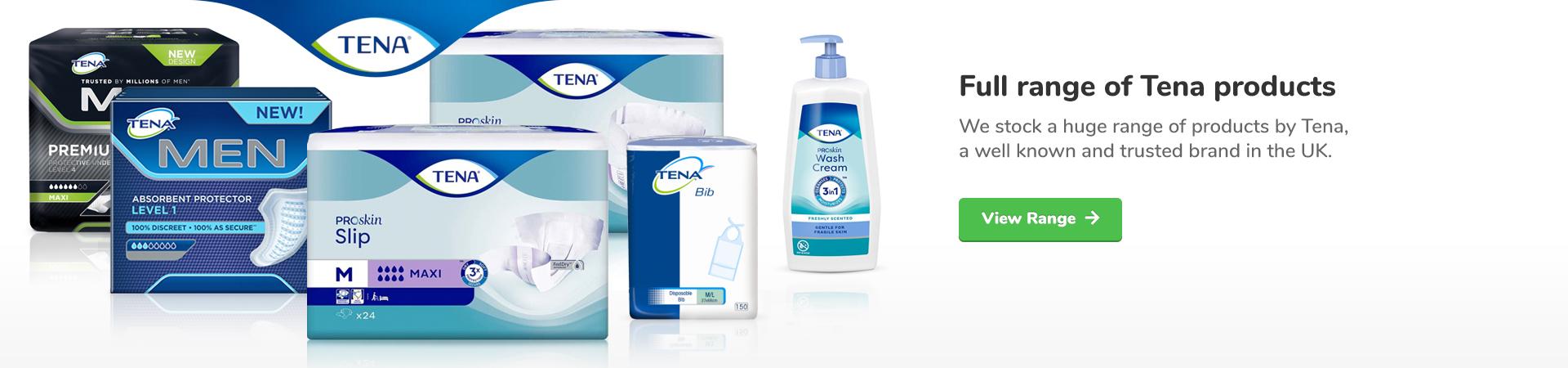 Tena incontinence products