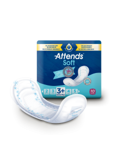 Attends Soft 3 Extra Plus (700ml) CASE 12 x packs of 10 (120 pads)