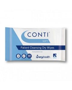 Conti Soft Patient Care Dry Wipes 12 x packs 100