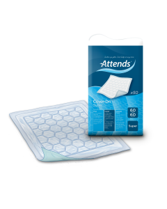 Attends Cover-Dri Super (886ml) - 60 x 60cm (24 x 24") CASE 4 x Packs 50 (200)