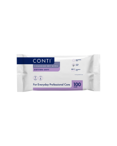 Conti Cotton Soft Patient Care Dry Wipes 1 x pack 100