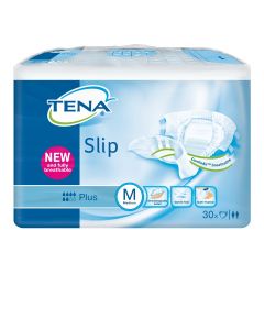 Tena Slip Plus - Medium (70-110cm/28-44&quot;) Pack 30