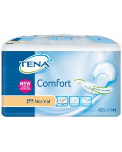 Tena Comfort  - Normal CASE 3 x Packs of 42 (126 pads)