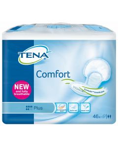 Tena Comfort  - Plus CASE 2 x PACKS 46 (92 Pads)