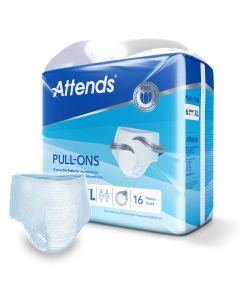 Attends Pull-Ons 6 - Extra Large - CASE 4 x Packs 16