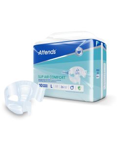 Attends Slip Air Comfort 10 (3500ml) - Large - Pack 26