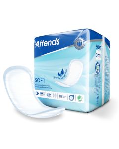 Attends Soft 3 Extra Plus (700ml) CASE 12 x packs of 10 (120 pads)